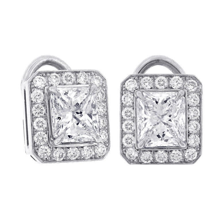 Pampillonia Diamond Stud Earrings