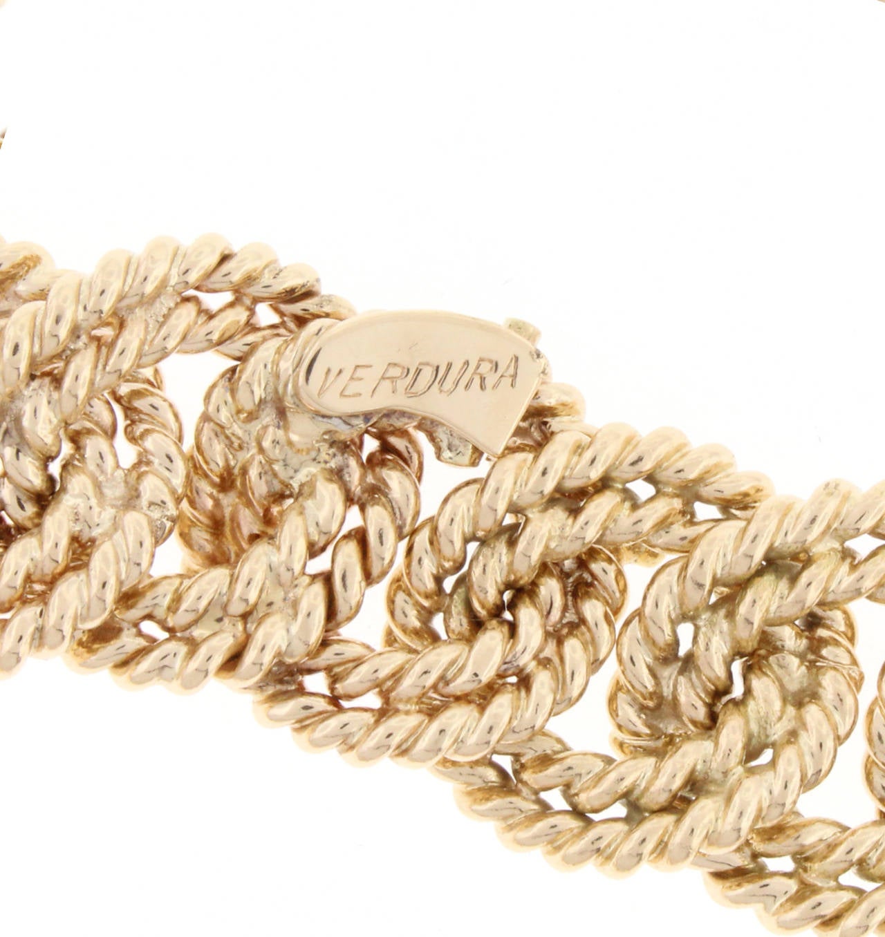 Women's Verdura Gold Choker Necklace