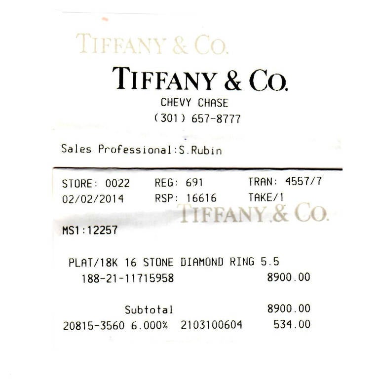 Tiffany & Co. Schlumberger Sixteen Stone Ring 1