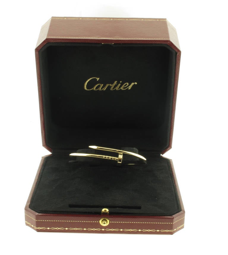 Cartier Juste un Bangle Bracelet In New Condition In Bethesda, MD
