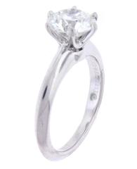 Tiffany & Co. 1.64 Carat Diamond Platinum Engagement Ring