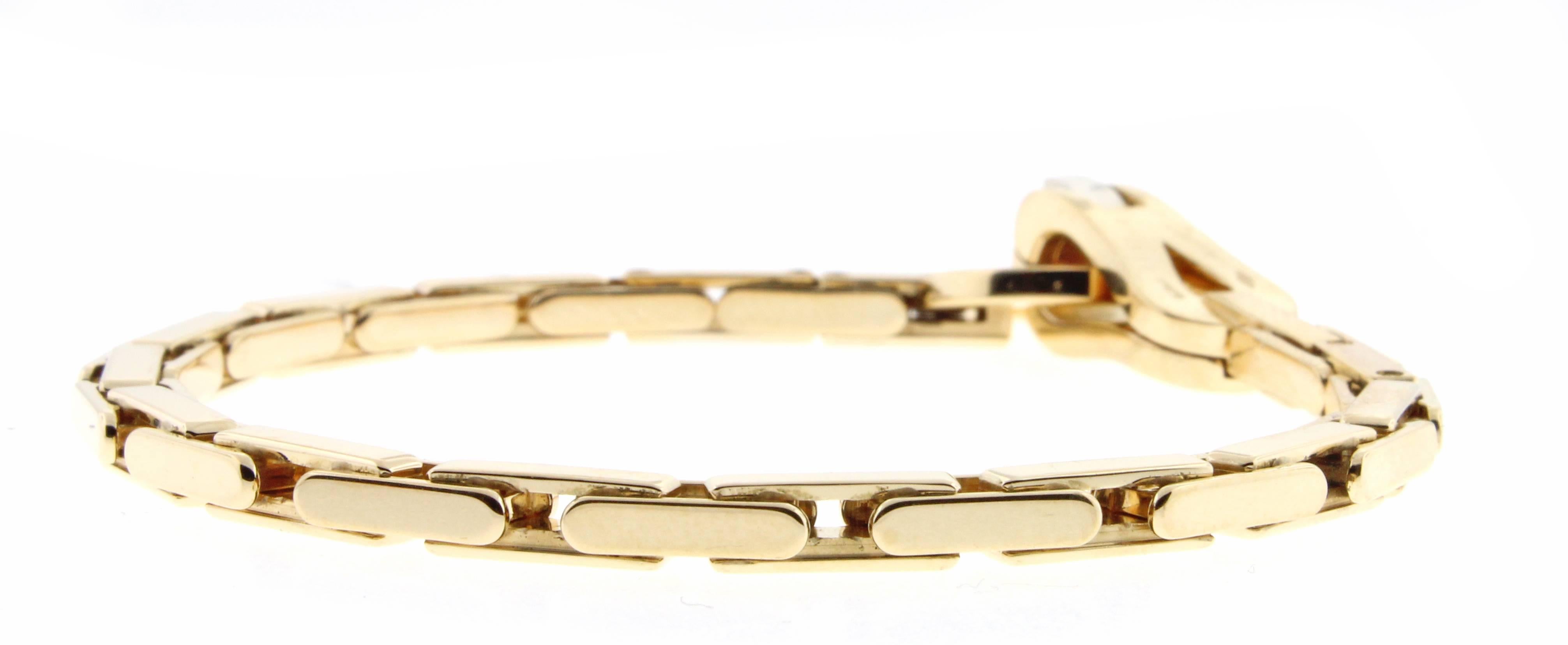 Women's Cartier Gold Agrafe Bracelet