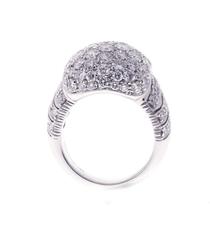 Picchiotti Pave Diamond Gold Dome Ring