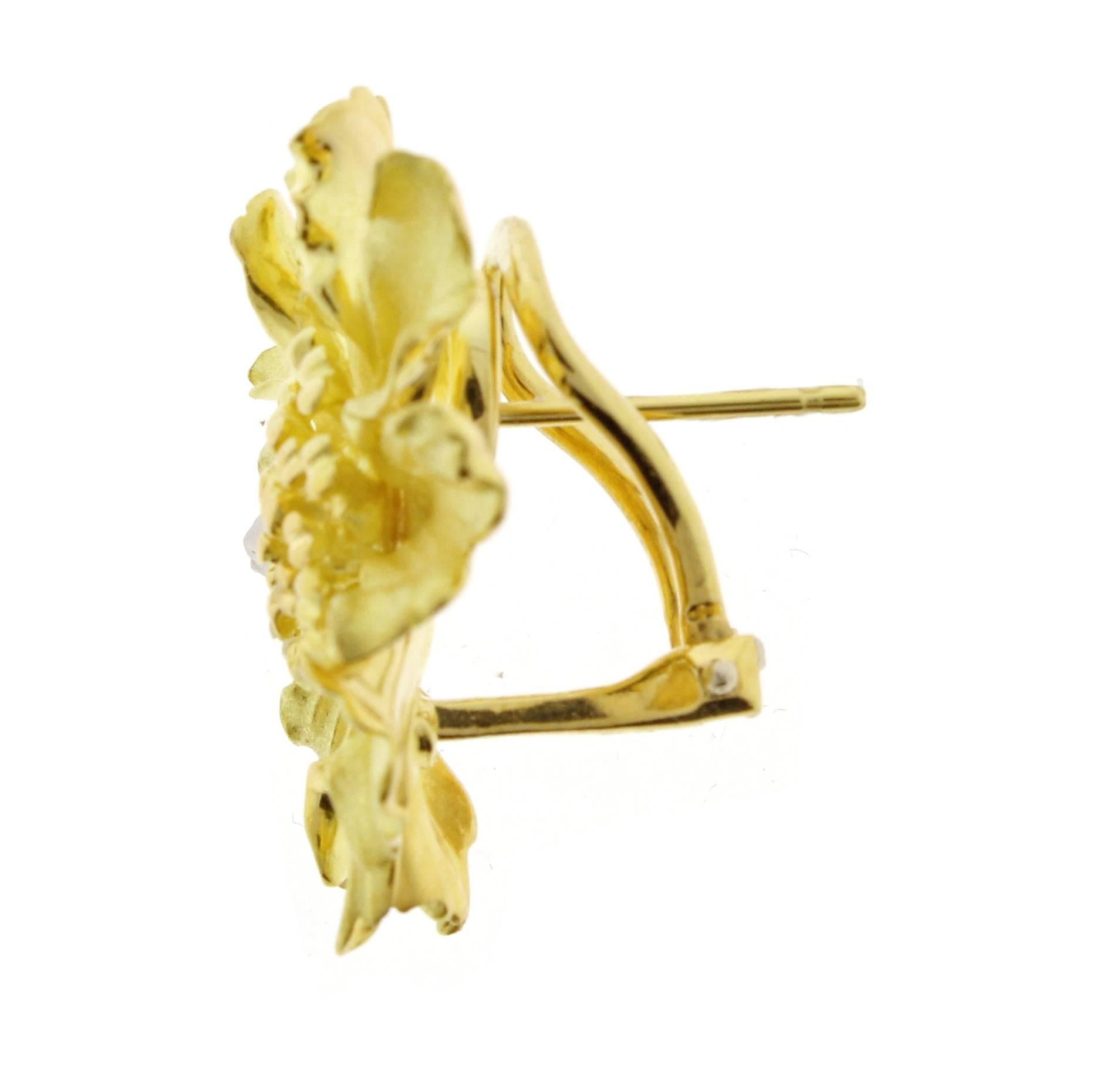 tiffany's rose gold earrings