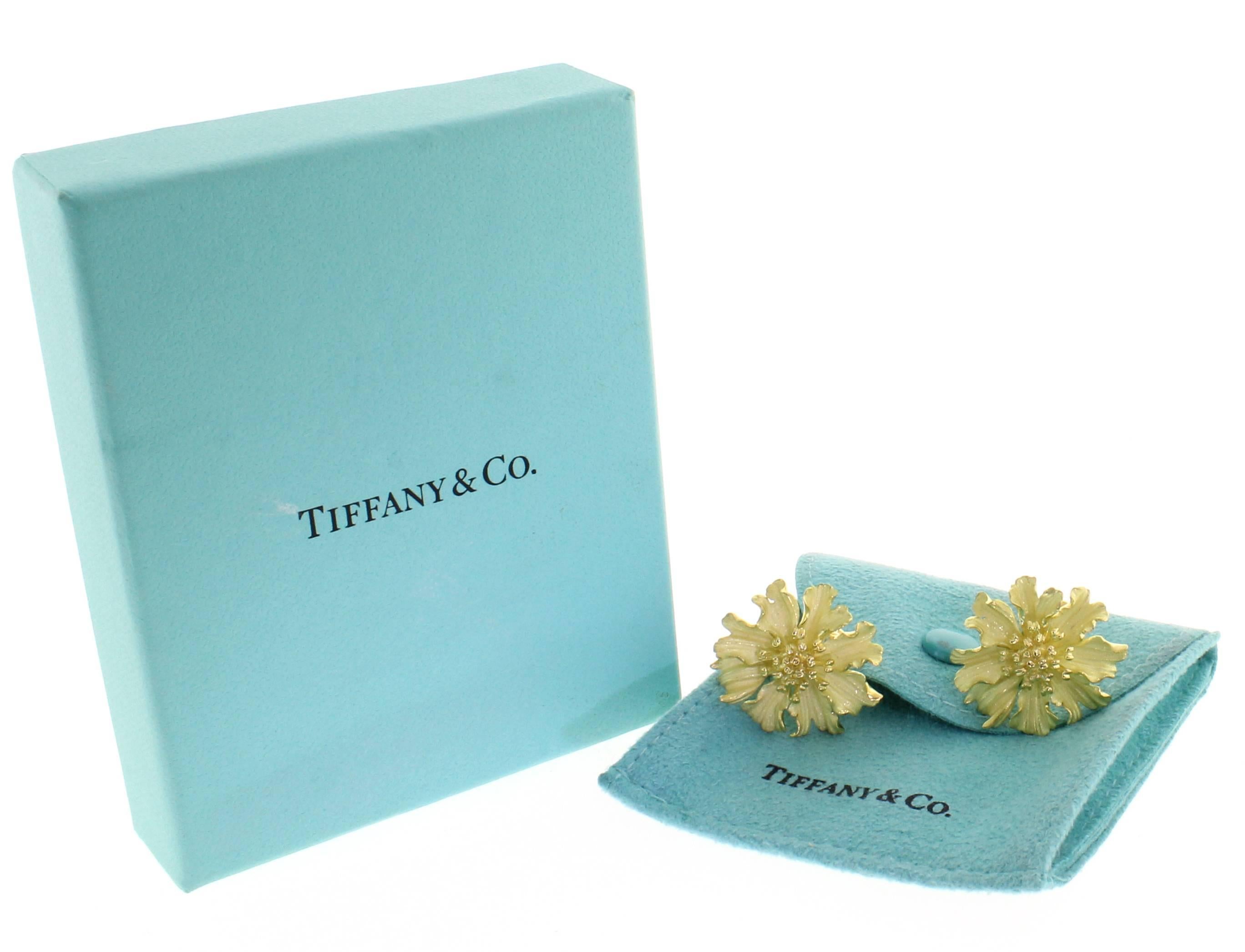 Women's or Men's Tiffany & Co. Alpine Rose Gold Earrings