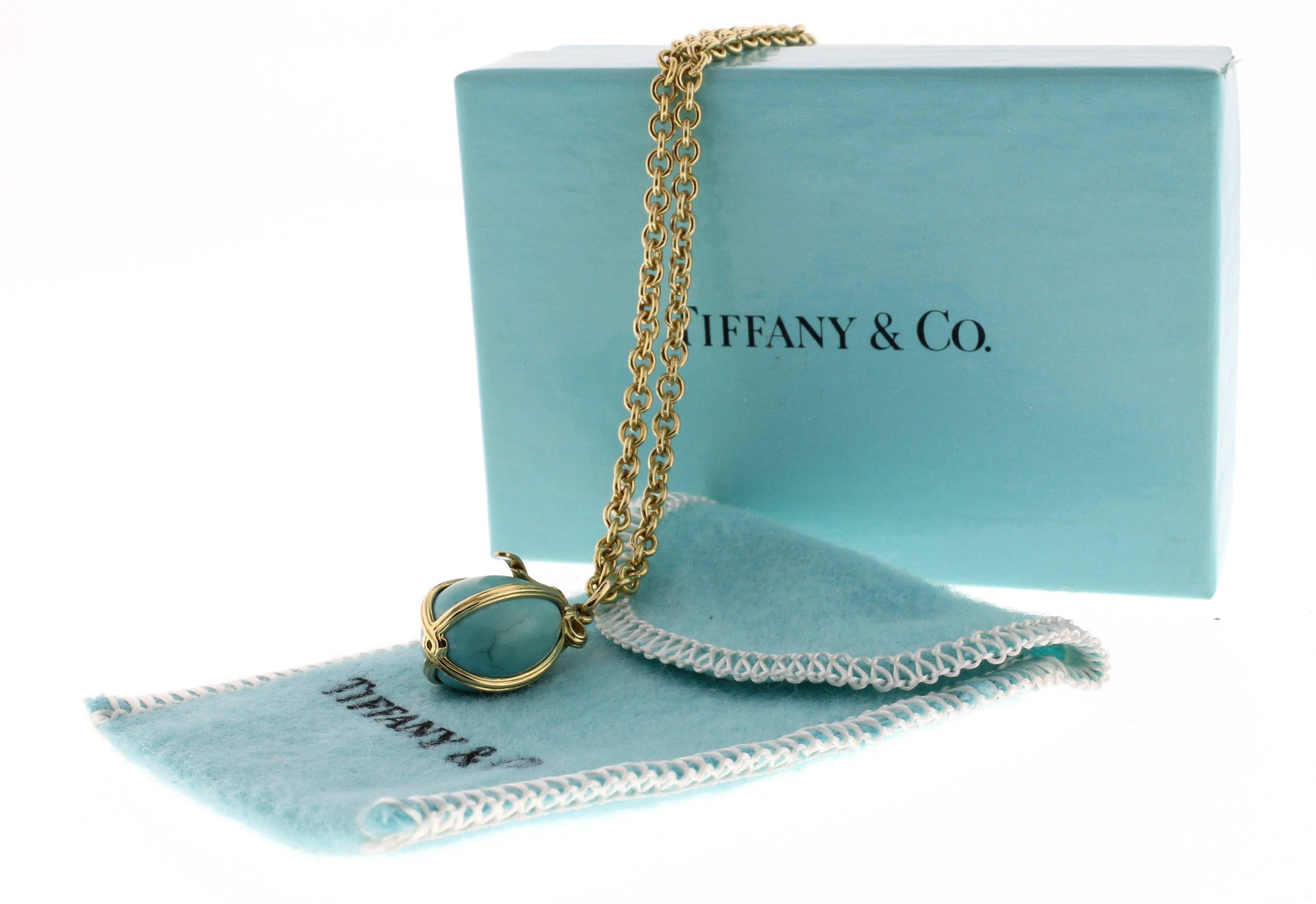 tiffany egg pendant