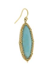 Anthony Nak Turquoise Gold Drop earrings
