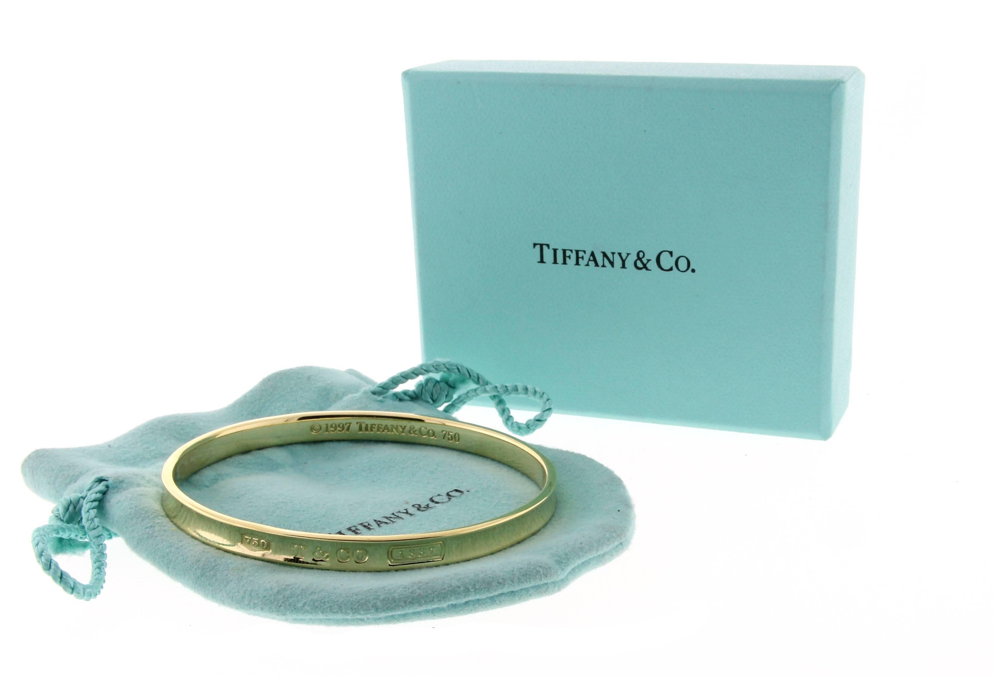 Tiffany & Co. 18 karat yellow gold 