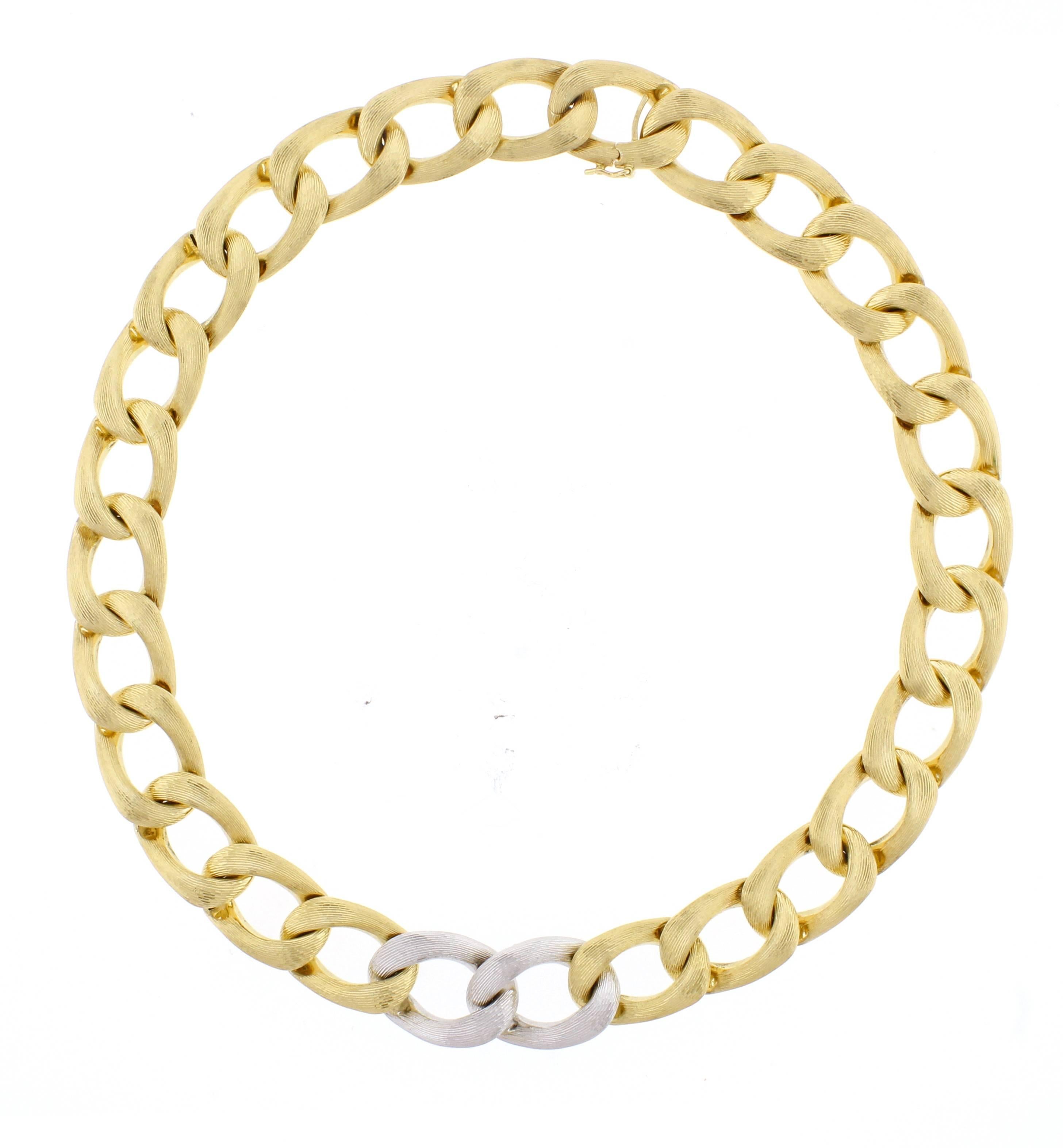 Abel & Zimmerman Pforzheim, Germany. Known for their superb designs and meticulous fabrication, Abel and Zimmerman produced superb quality jewelry from 1895 to 2009. This  versatile necklace is features of two pavé set diamond links containing 136