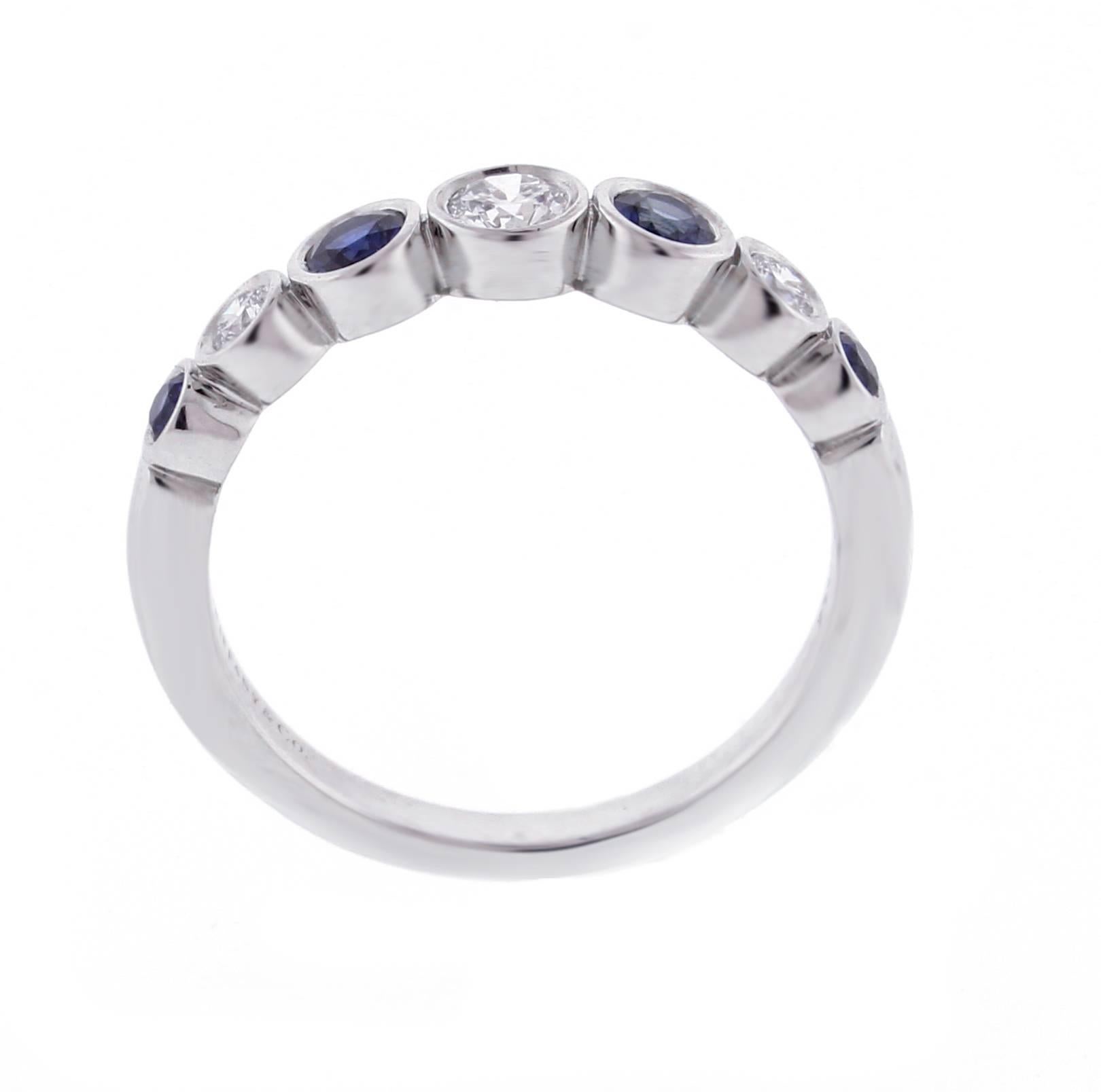 tiffany jazz ring sapphire