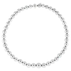 Mikimoto Silver South Sea Pearl Graduated Necklace – 8.5mm to 11.5mm, 16 Inches