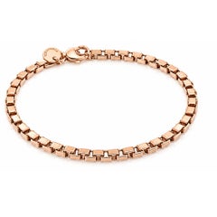 Tiffany & Co. 18K Rose Gold Venetian Box Link Bracelet