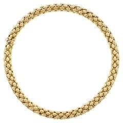 Collar redondo «Love Nest» con textura de Fope