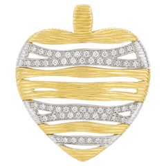 Roberto Coin Elefantino Flex Heart with Diamonds