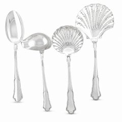 Buccellati Savoy Besteckset aus Sterlingsilber für 8 Personen, 64-teiliges Essbesteckset