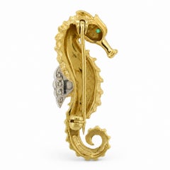 Tiffany & Co. Vintage Seahorse 18kt Pin Brooch