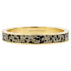 Tiffany & Co. Dalmatian Jasper 18kt Bangle