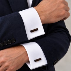 Van Cleef & Arpels Petrified Wood Cufflinks
