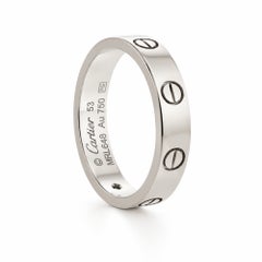 Anello Cartier Love, modello piccolo, con un unico diamante
