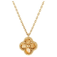 Van Cleef & Arpels Rose Gold Sweet Alhambra Pendant