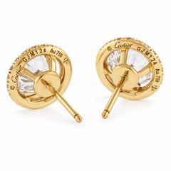 Boucles d'oreilles « Destinée » en diamants de Cartier