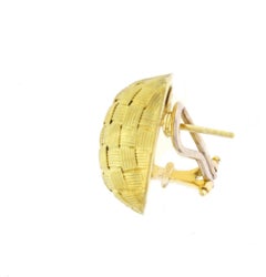 Roberto Coin Basket Weave Earrings