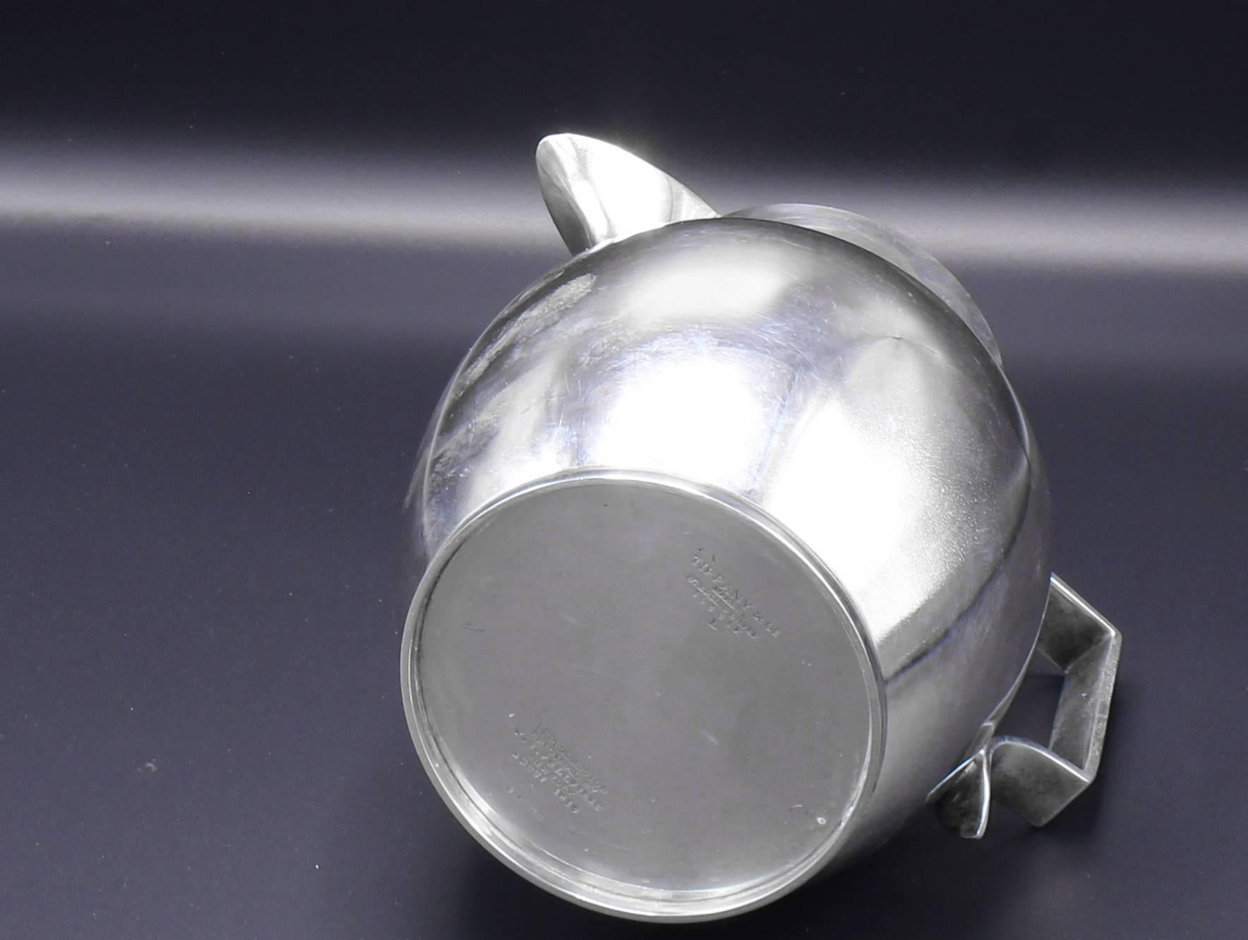 Tiffany & Co. 3 Pint Sterling Water Pitcher In Excellent Condition In Bethesda, MD