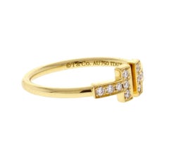 Tiffany & Co. T Wire Diamond Ring