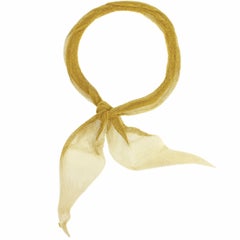 Elsa Peretti for Tiffany & Co. Collier à large écharpe en maille dorée