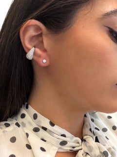 Tiffany & Co. Vintage Platinum Diamond Stud Earrings, 0.45ct Total