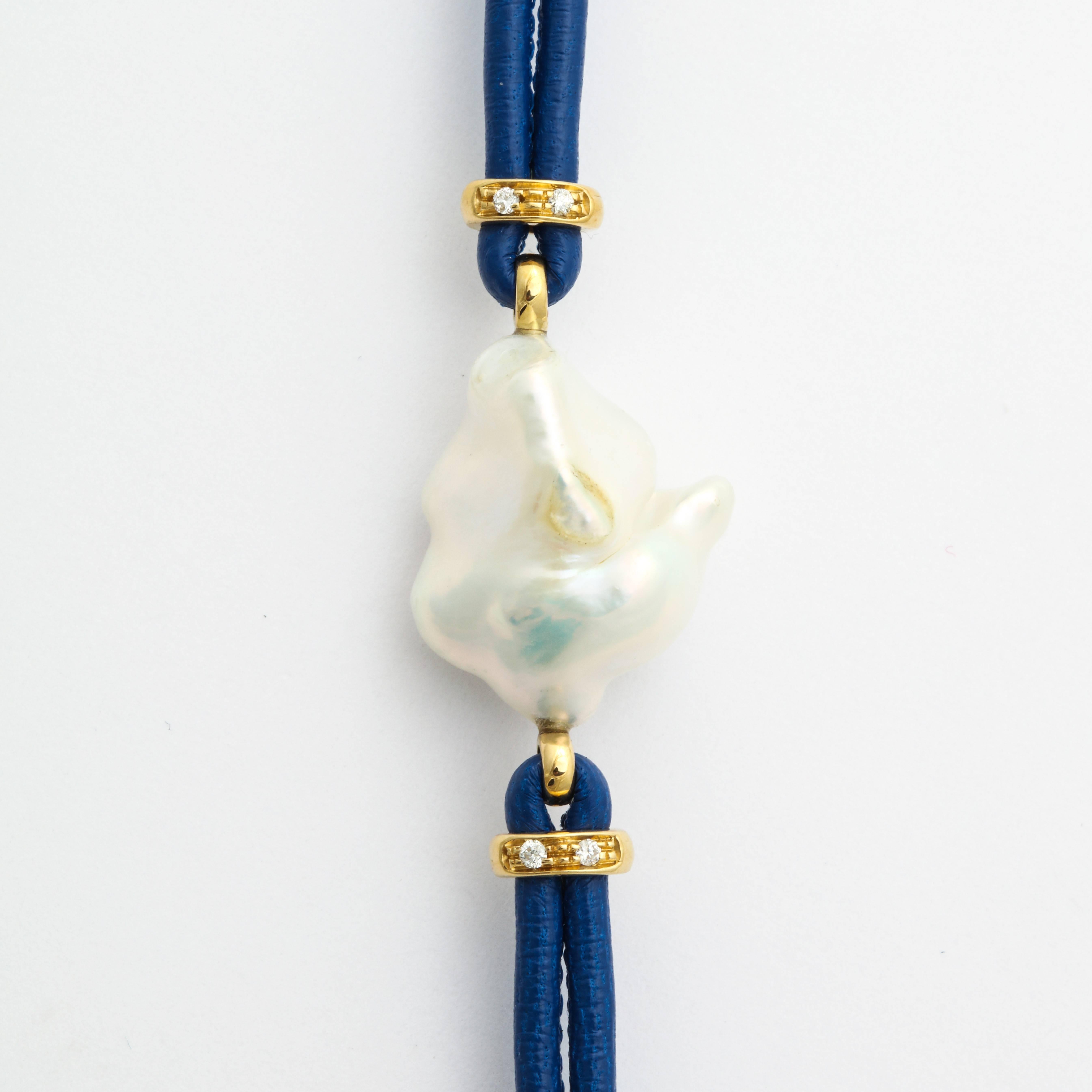 Modern Faraone Mennella Freshwater Pearl Bracelet For Sale