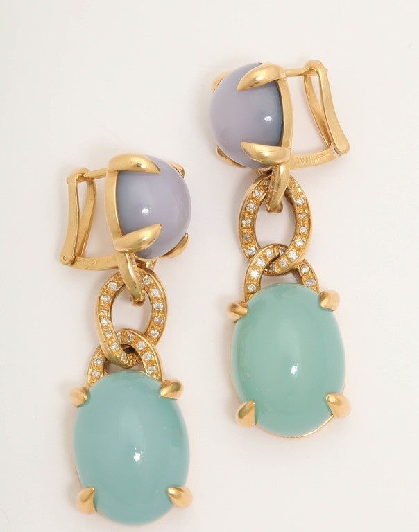 Faraone Mennella Couture Earrings In New Condition For Sale In New York, NY