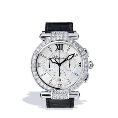 Montre Chopard Imperiale Collection en or blanc 18 carats et diamants pour femme