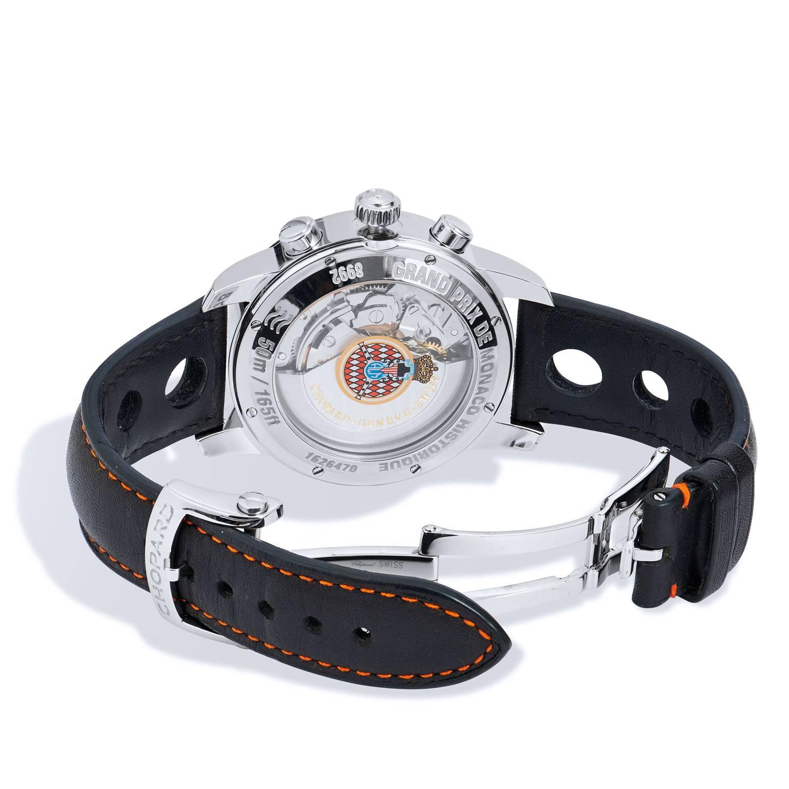 Men's Chopard Stainless Steel Grand Prix de Monaco Historique Chronograph Wristwatch