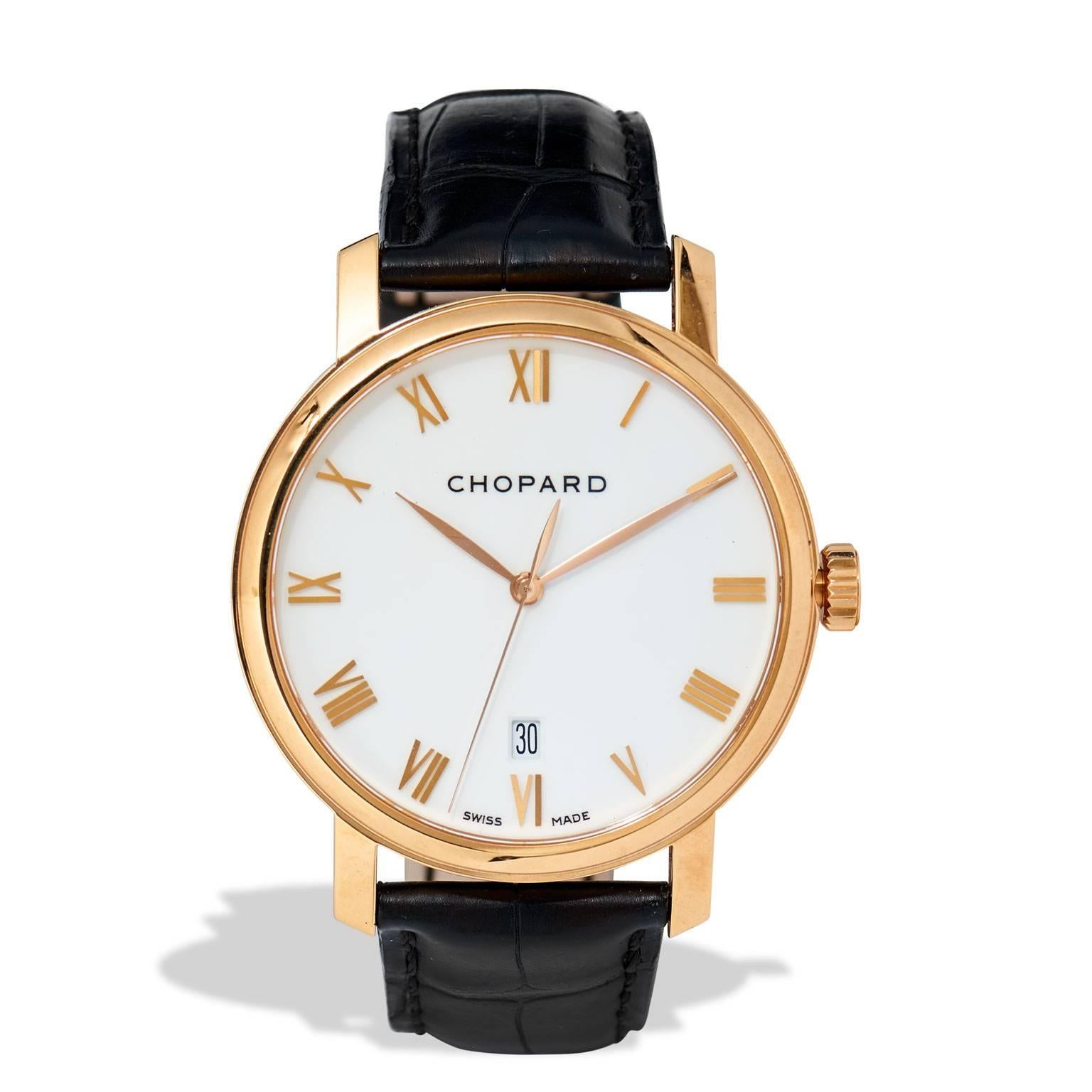 Chopard Rose Gold Automatic Watch