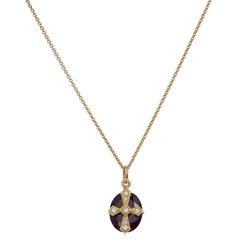 Jude Frances Kite over Stone Rhodolite Charm Necklace 5