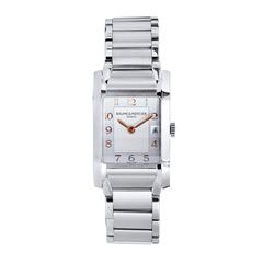 Baume and Mercier Ladies Stainless Steel Hampton Quartz Wristwatch