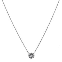 0.50 Carat Diamond Pendant Necklace 10