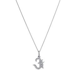 Ohm 0.15 Carat Diamond Pendant Necklace 12