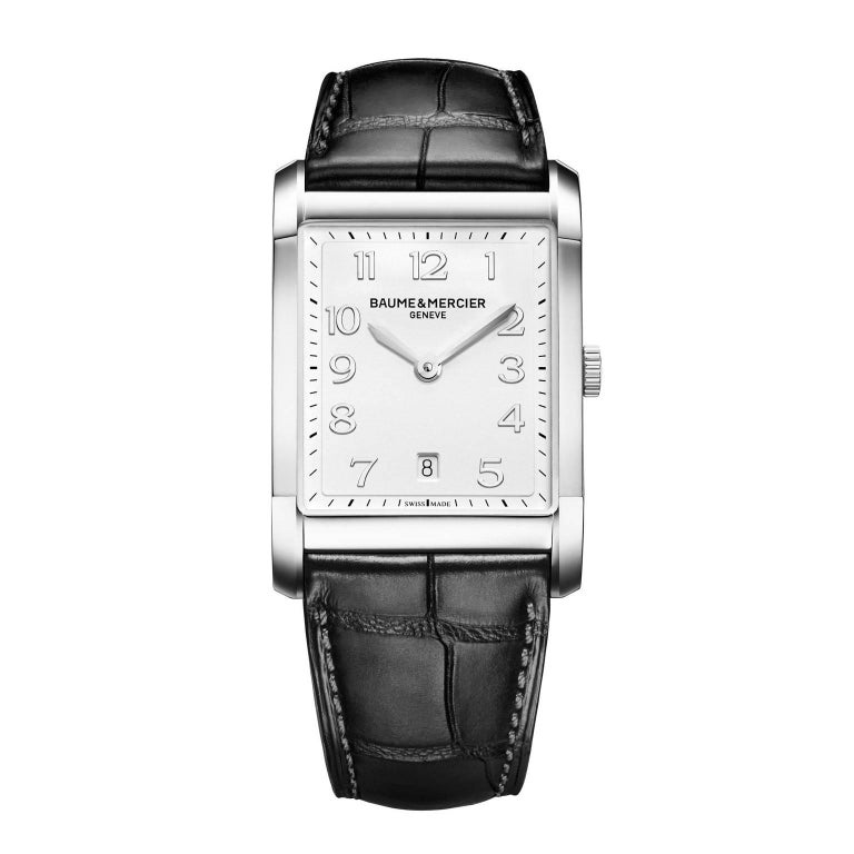 Baume and Mercier Stainless steel Analog Wristwatch at 1stDibs
