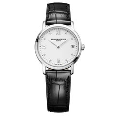 Baume & Mercier rose gold plate Stainless Steel Analog Wristwatch 4