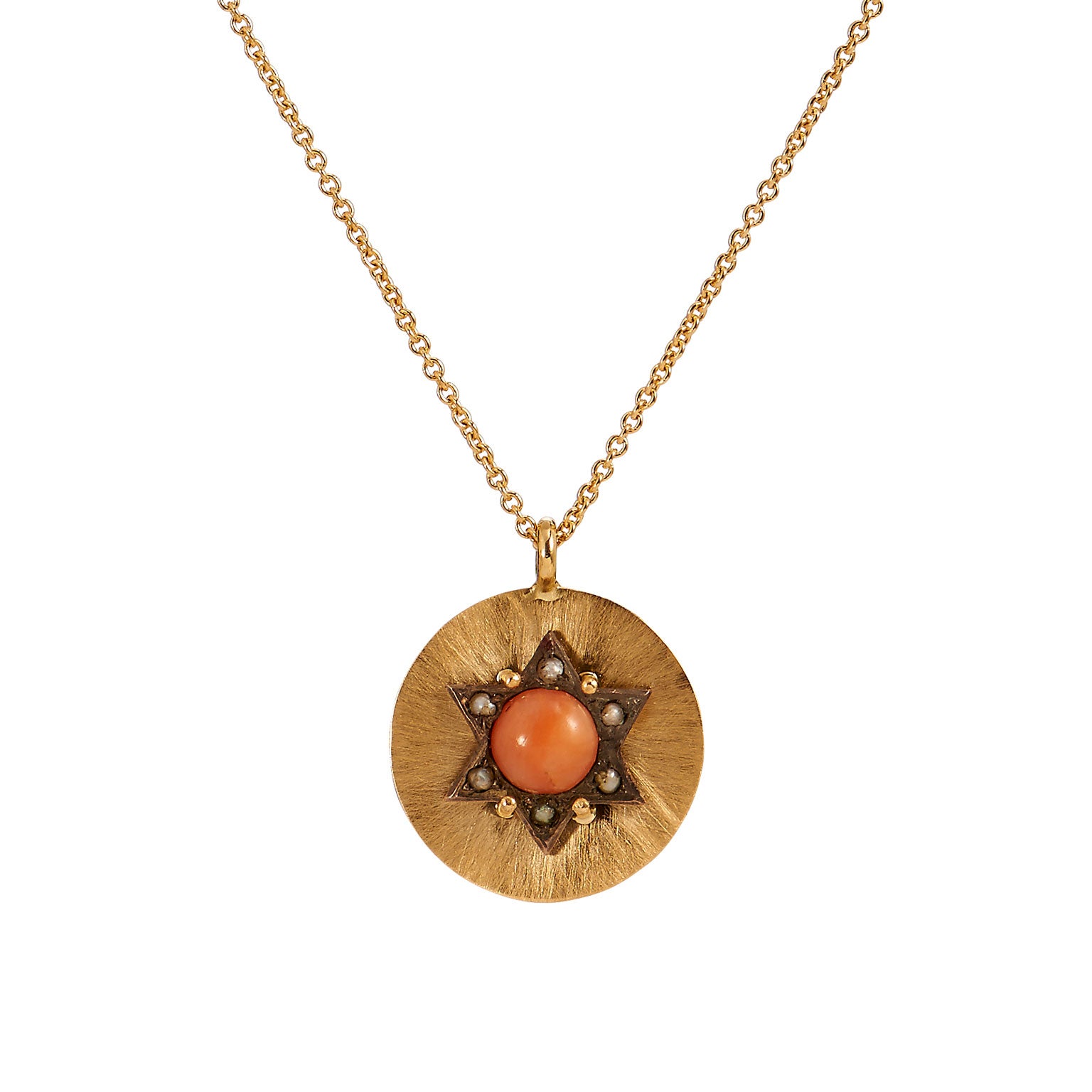 Vintage Mustard Seed Necklace at 1stDibs