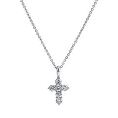 H & H Diamond Cross Pendant