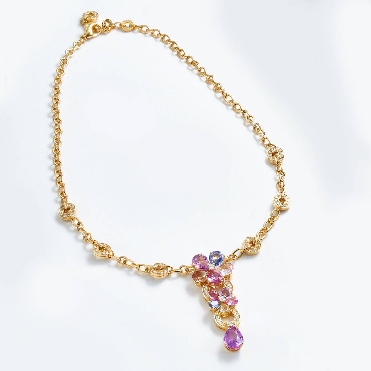 bvlgari flower necklace