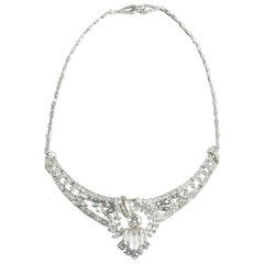 14.73 Carat Art Deco Diamond Platinum Necklace 8
