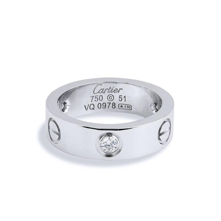 Cartier Love Ring Price / Cartier 18k Pink Gold and Diamond LOVE
