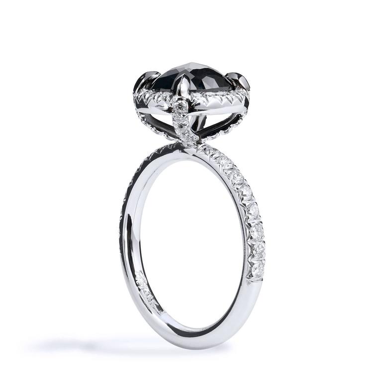 Beautiful Black Diamond Rings for Sale