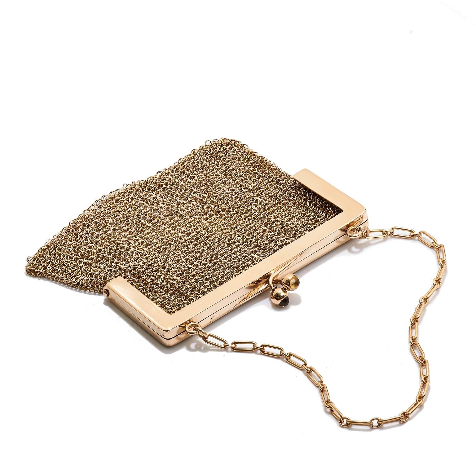 History and memories are kept alive with this very special collection piece.  Crafted in 14kt yellow gold, this coin purse was made in the late 1800’s and captures the ornate style of accessories during the Victorian era.
