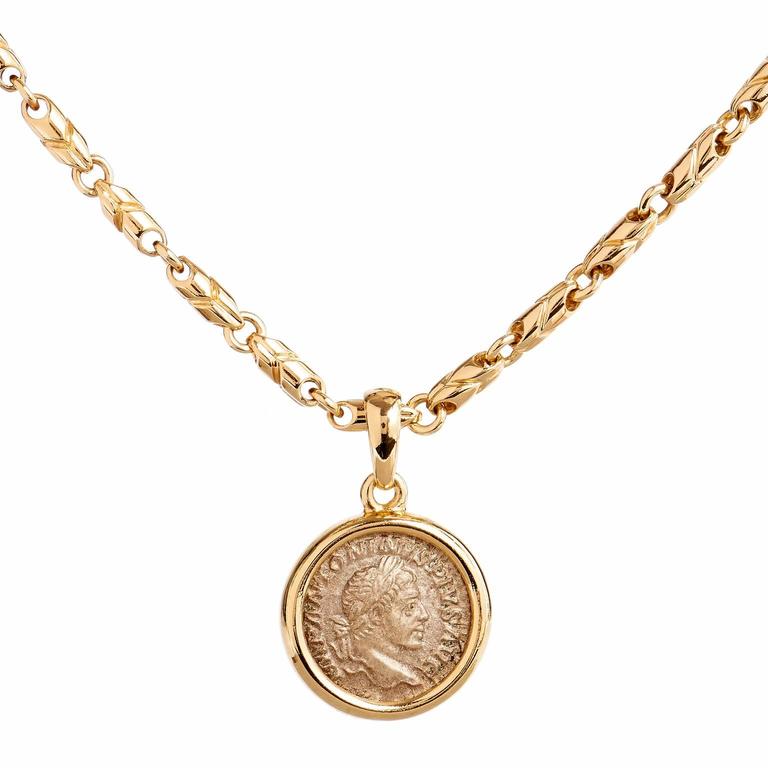 bulgari coin necklace price