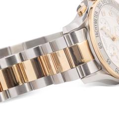 Victorinox stainless steel Gold Tone Swiss Army Chronograph Automatic Wristwatch